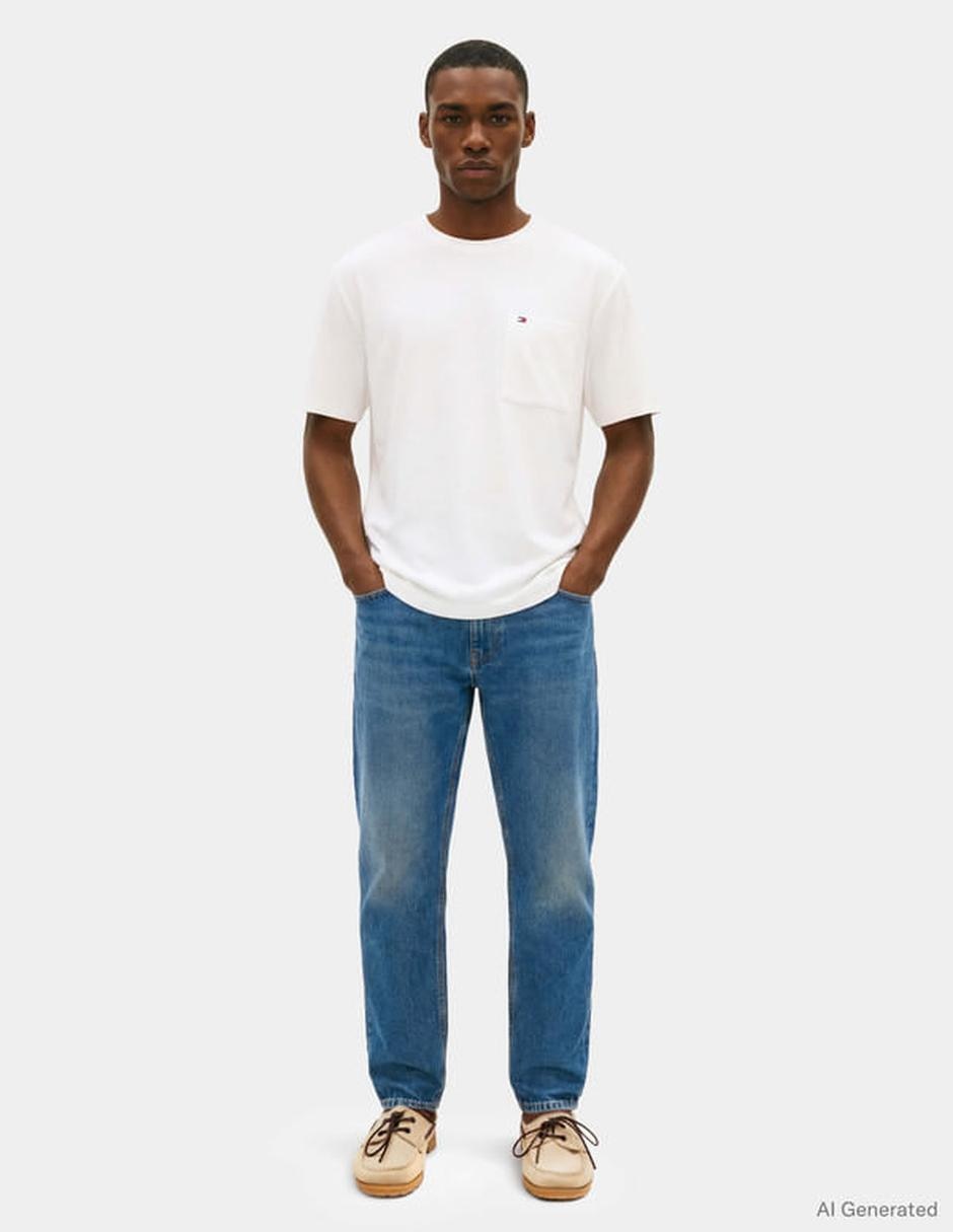 Playera cuello redondo para hombre 4