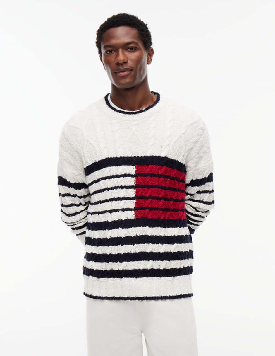 Suéter cuello redondo para hombre Suéter cuello redondo para hombre
