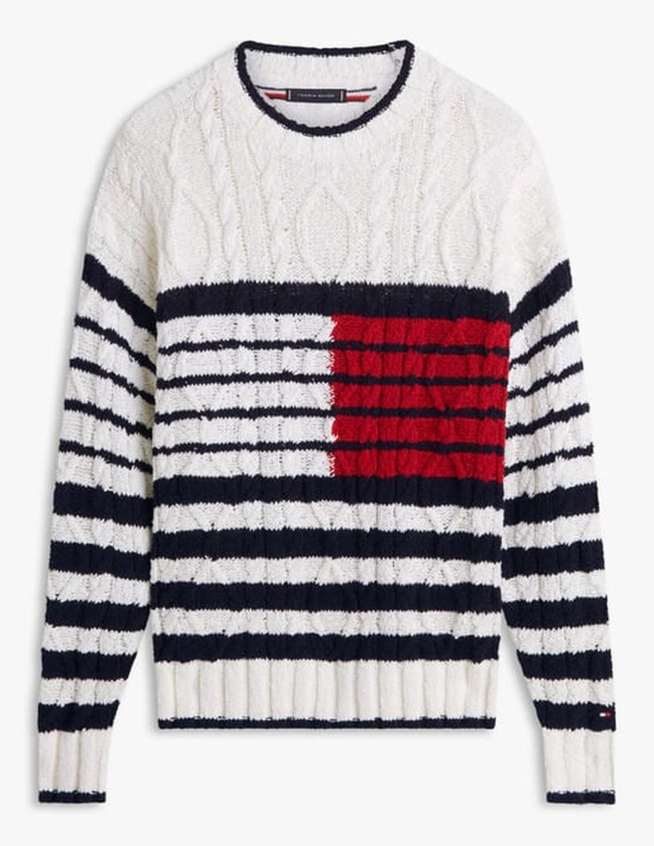 Suéter cuello redondo para hombre 4