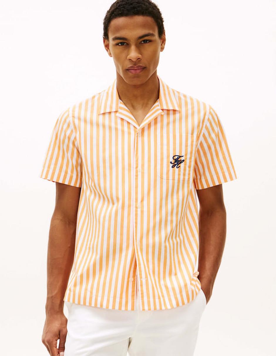 Camisa casual de algodón manga corta para hombre Camisa casual de algodón manga corta para hombre