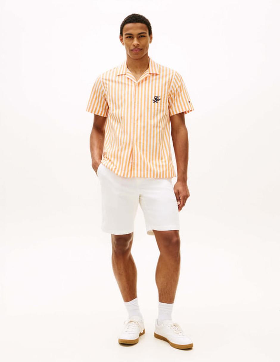 Camisa casual de algodón manga corta para hombre 2