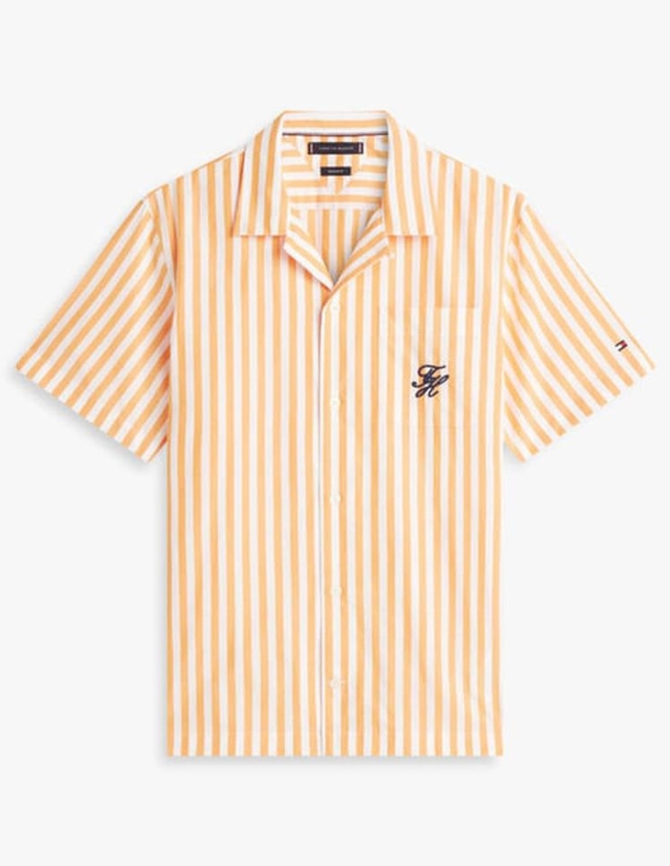 Camisa casual de algodón manga corta para hombre 4