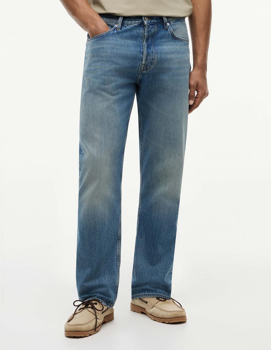 Pantalón casual regular de algodón para hombre Pantalón casual regular de algodón para hombre