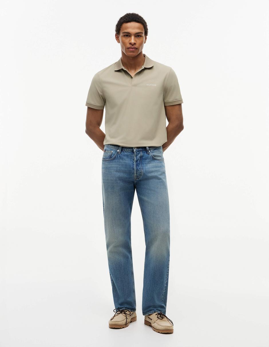 Pantalón casual regular de algodón para hombre 2
