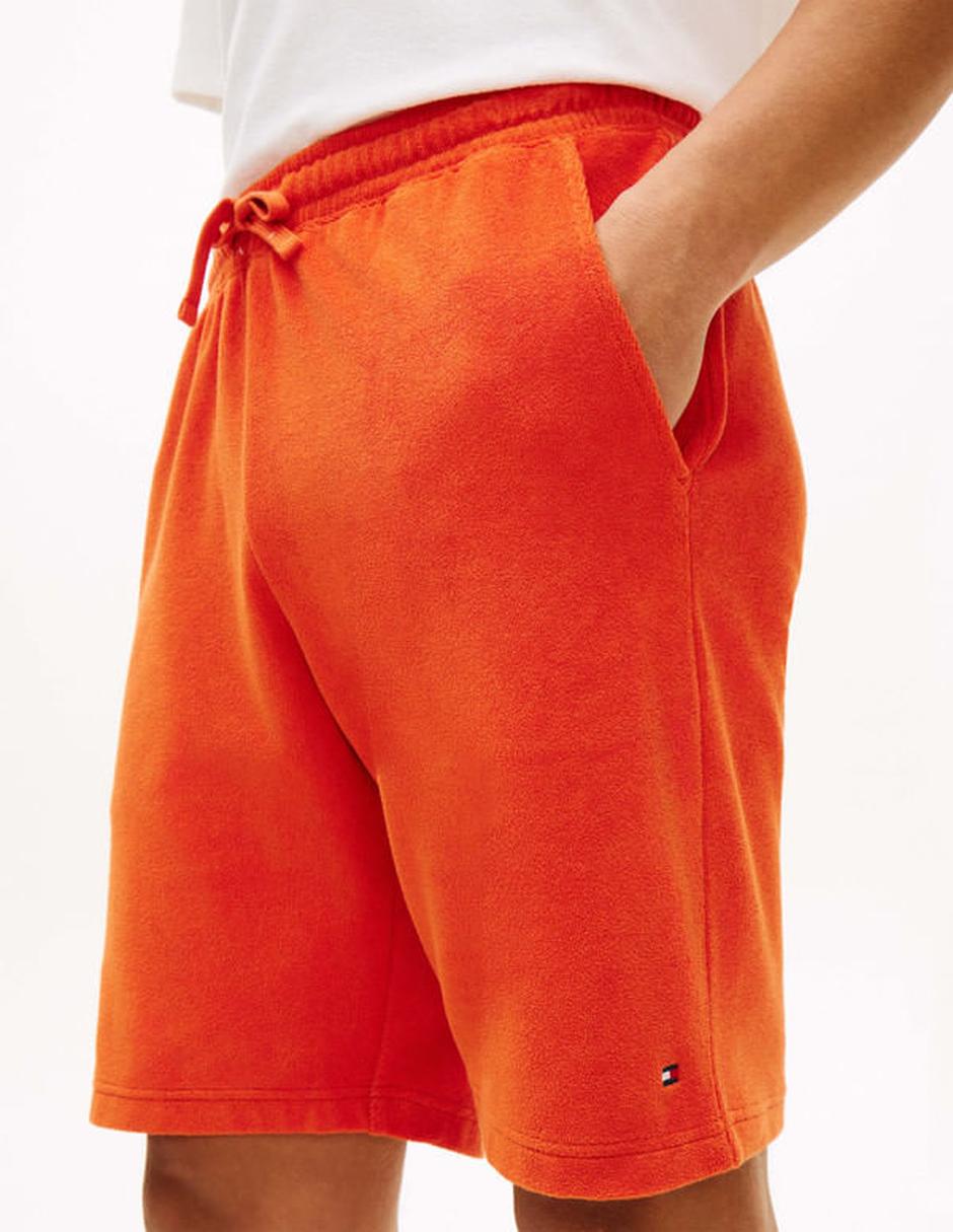 Pantalón casual regular tommy hilfiger de algodón para hombre