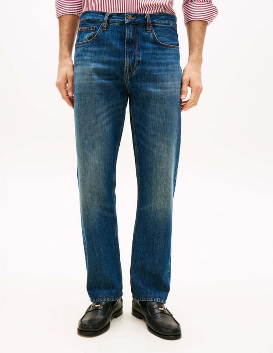 Pantalón casual regular de algodón para hombre Pantalón casual regular de algodón para hombre