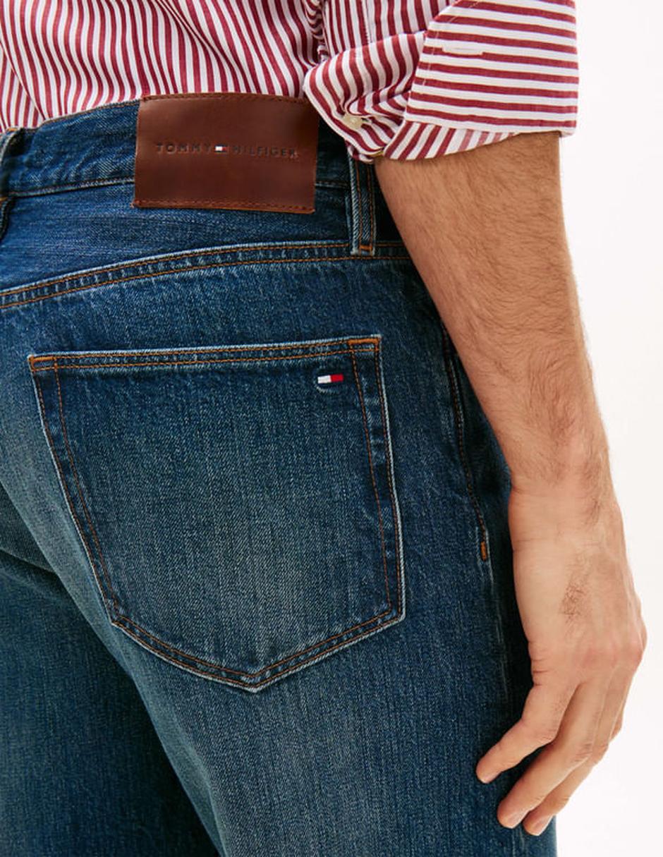 Pantalón casual regular de algodón para hombre 5