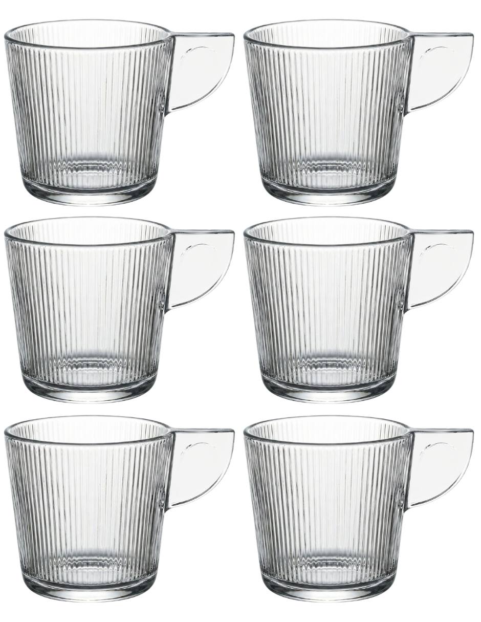 Set de tazas cappuccino Borgonovo 6 piezas