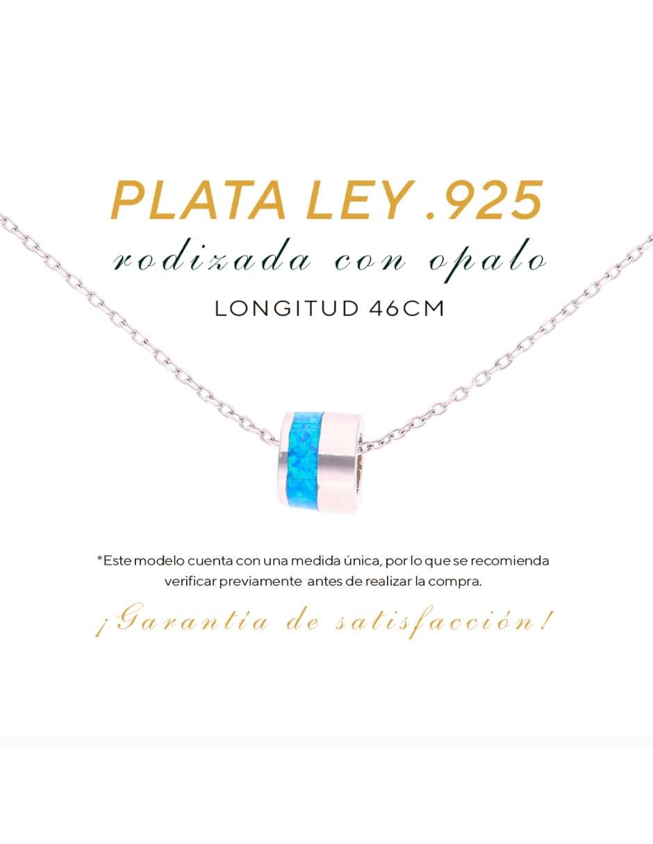 Collar con dije de Plata 4