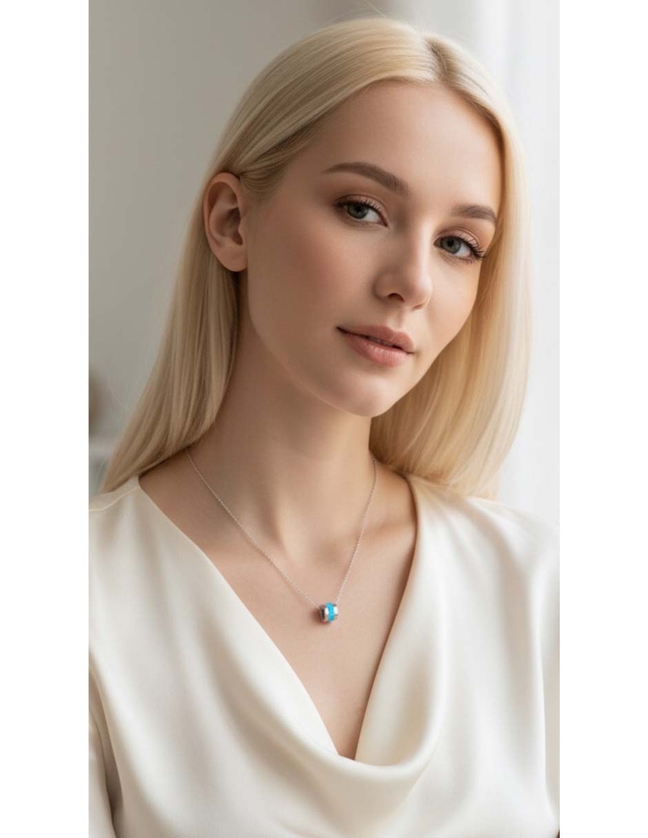 Collar con dije de Plata 5