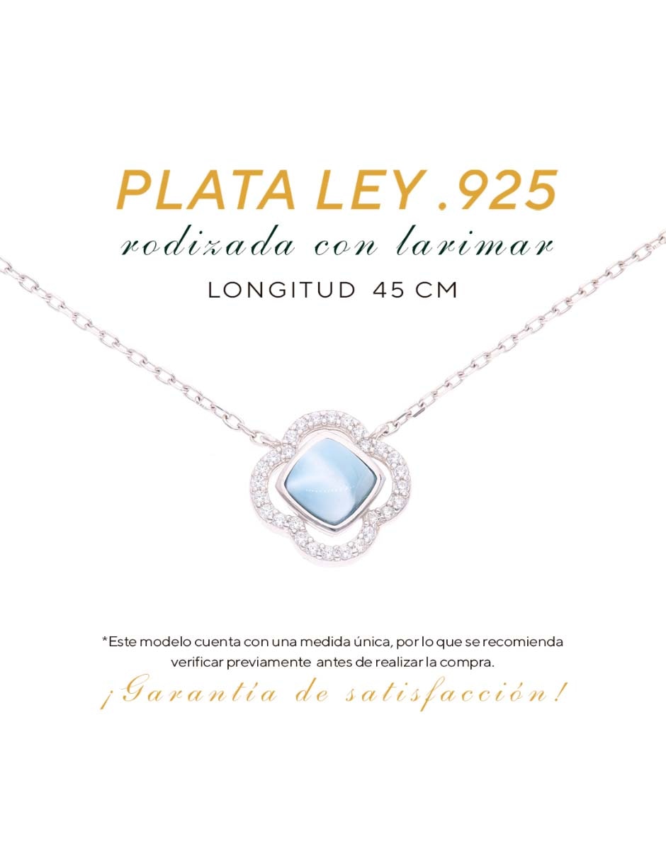 Collar con dije de plata 2