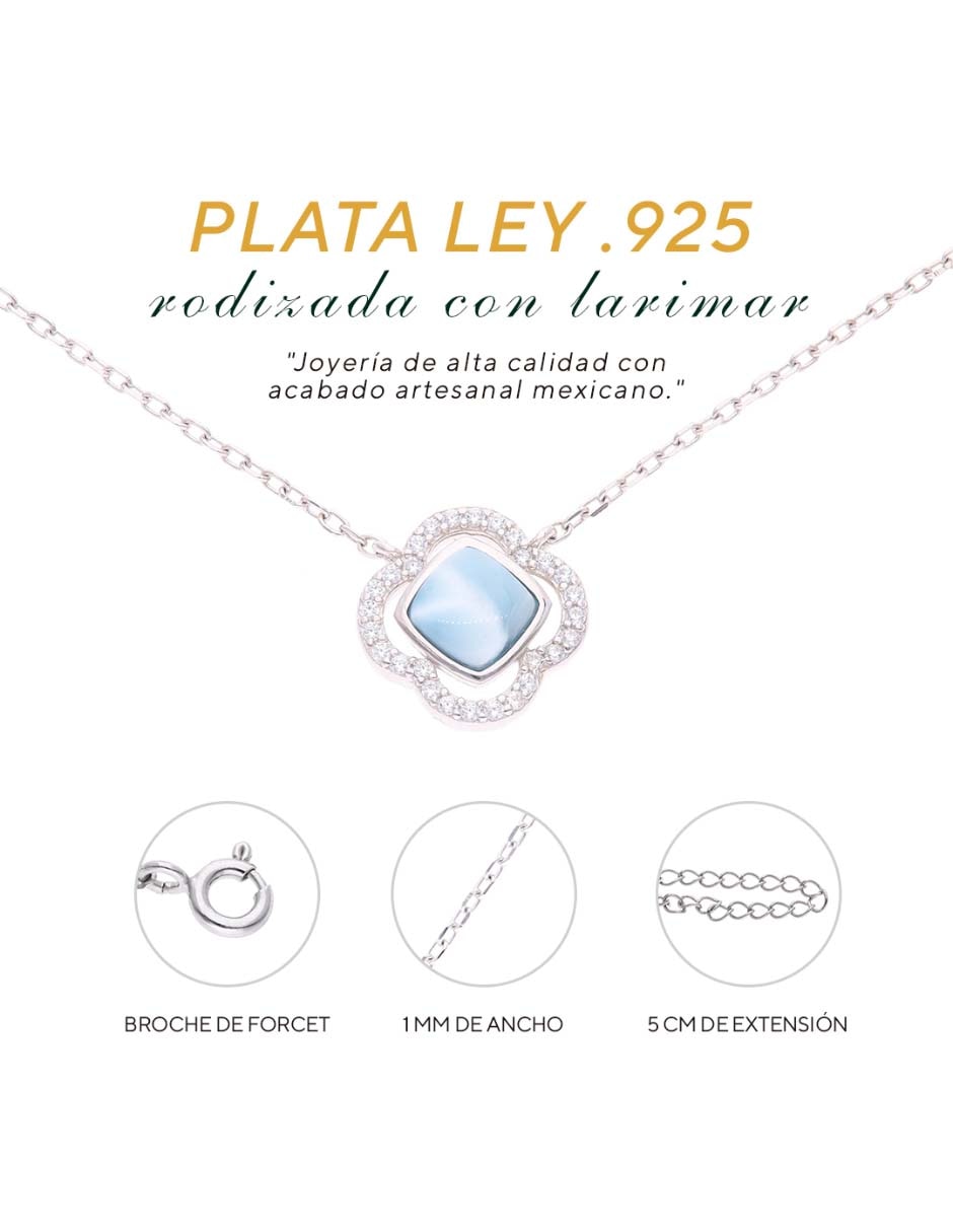 Collar con dije de plata 3