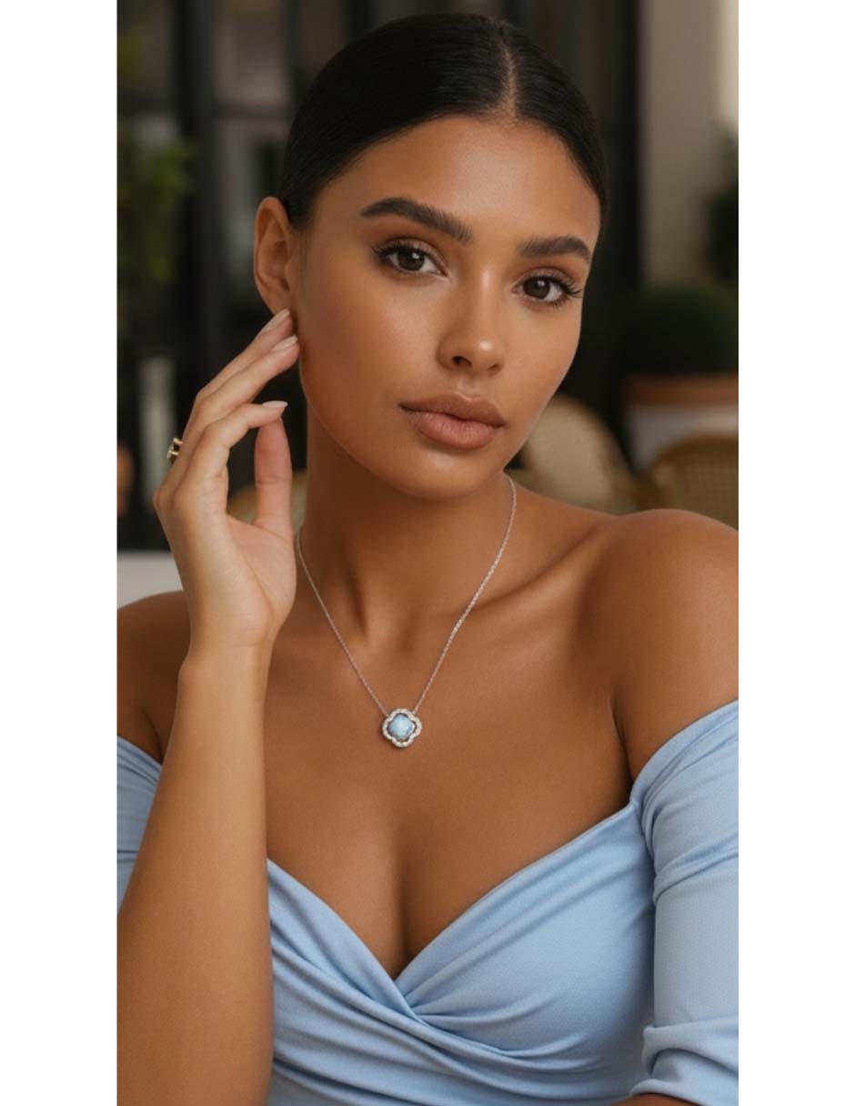 Collar con dije de plata 4
