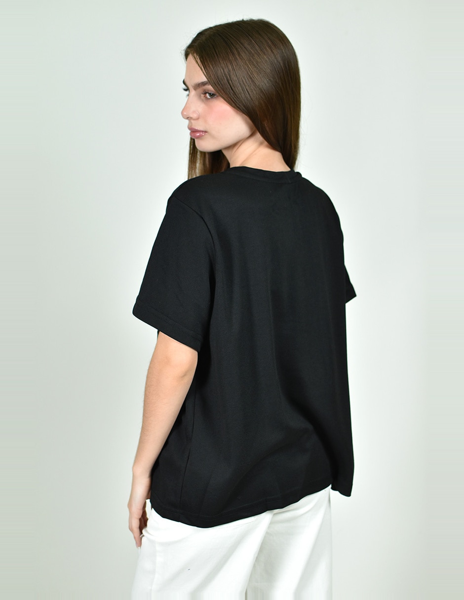 Blusa roman fashion manga corta para mujer