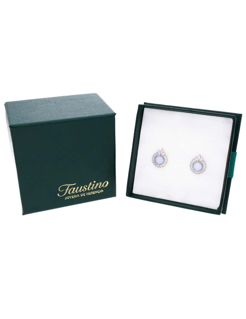 Aretes cotos de plata P 925 con acabado brillante 4