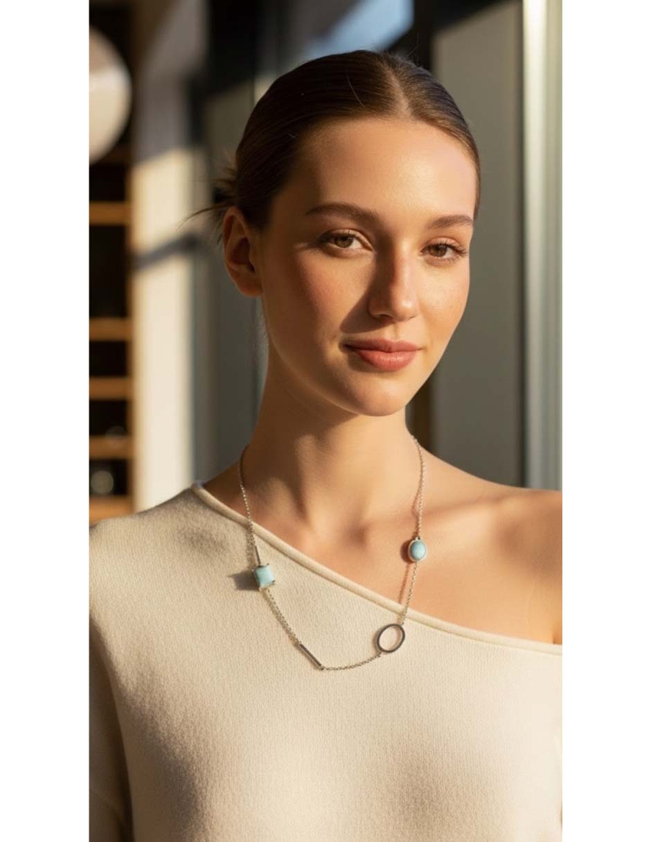 Collar con dije de plata 4