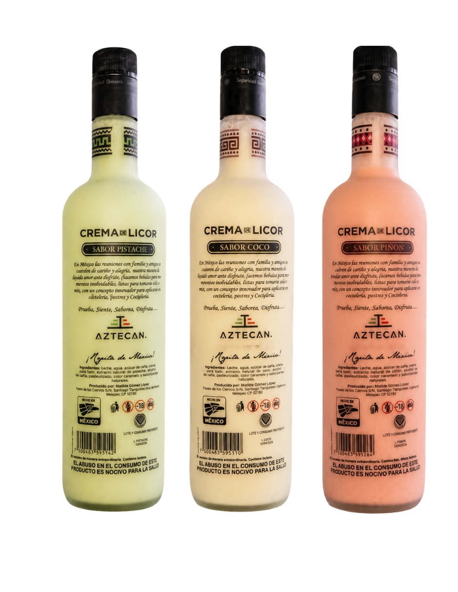 Crema de alcohol de caña sabor dulce crema de licor 750 ml 2