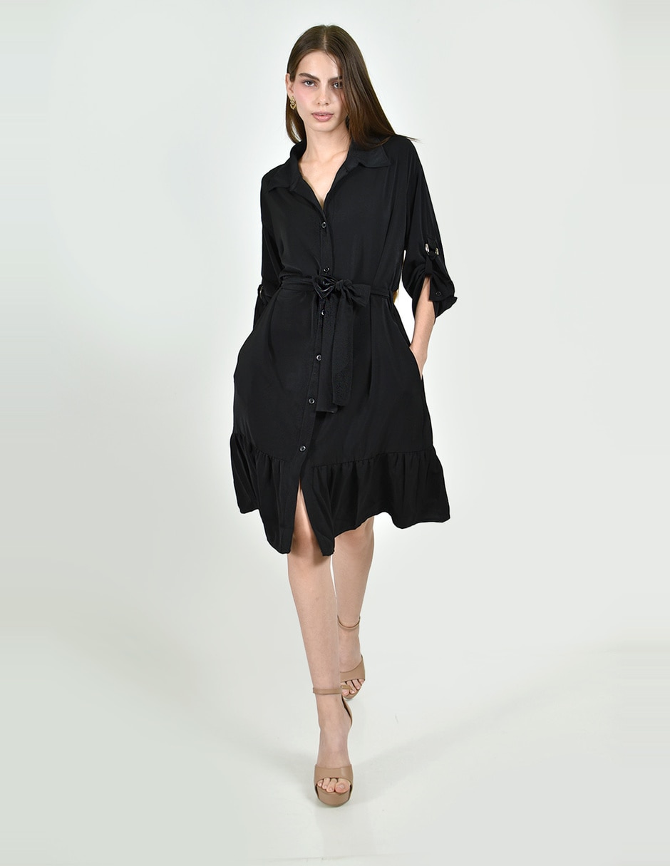 Vestido corto casual roman fashion para mujer