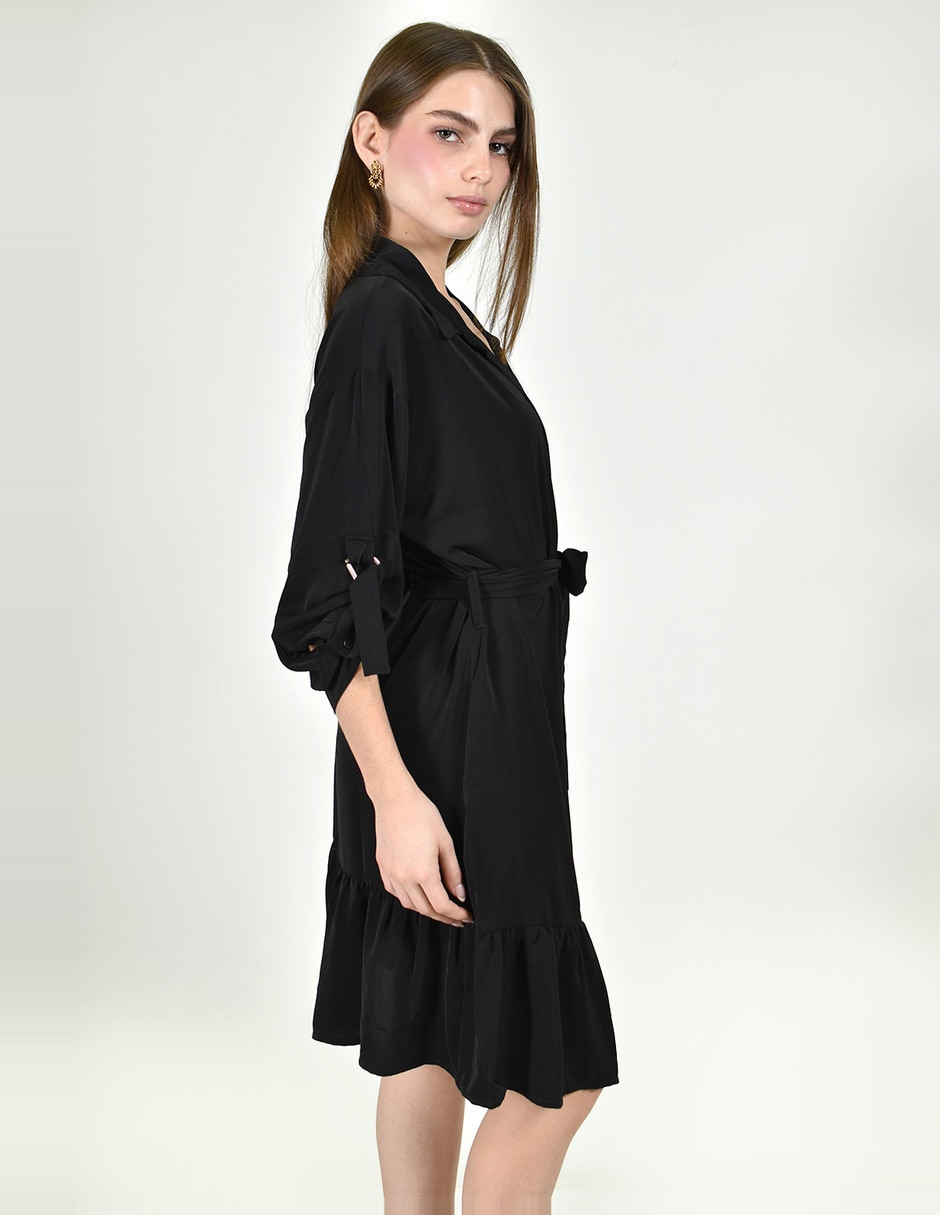 Vestido corto casual roman fashion para mujer