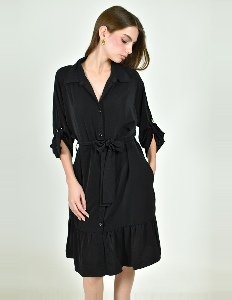 Vestido corto casual roman fashion para mujer