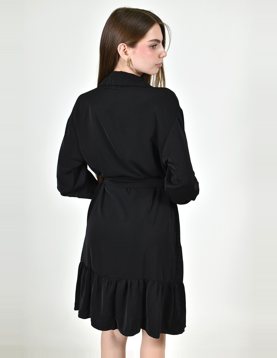 Vestido corto casual roman fashion para mujer