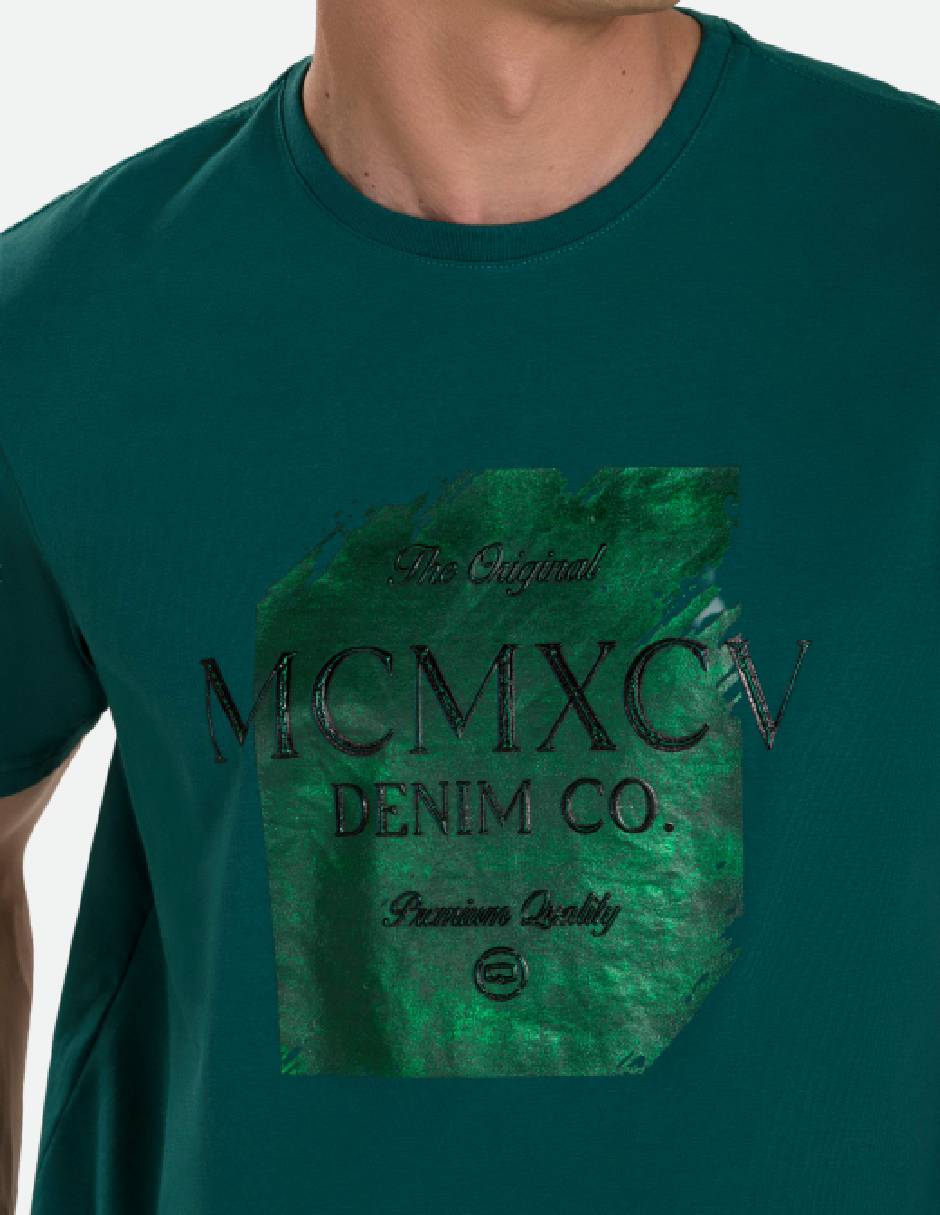 Playera cuello redondo para hombre 3