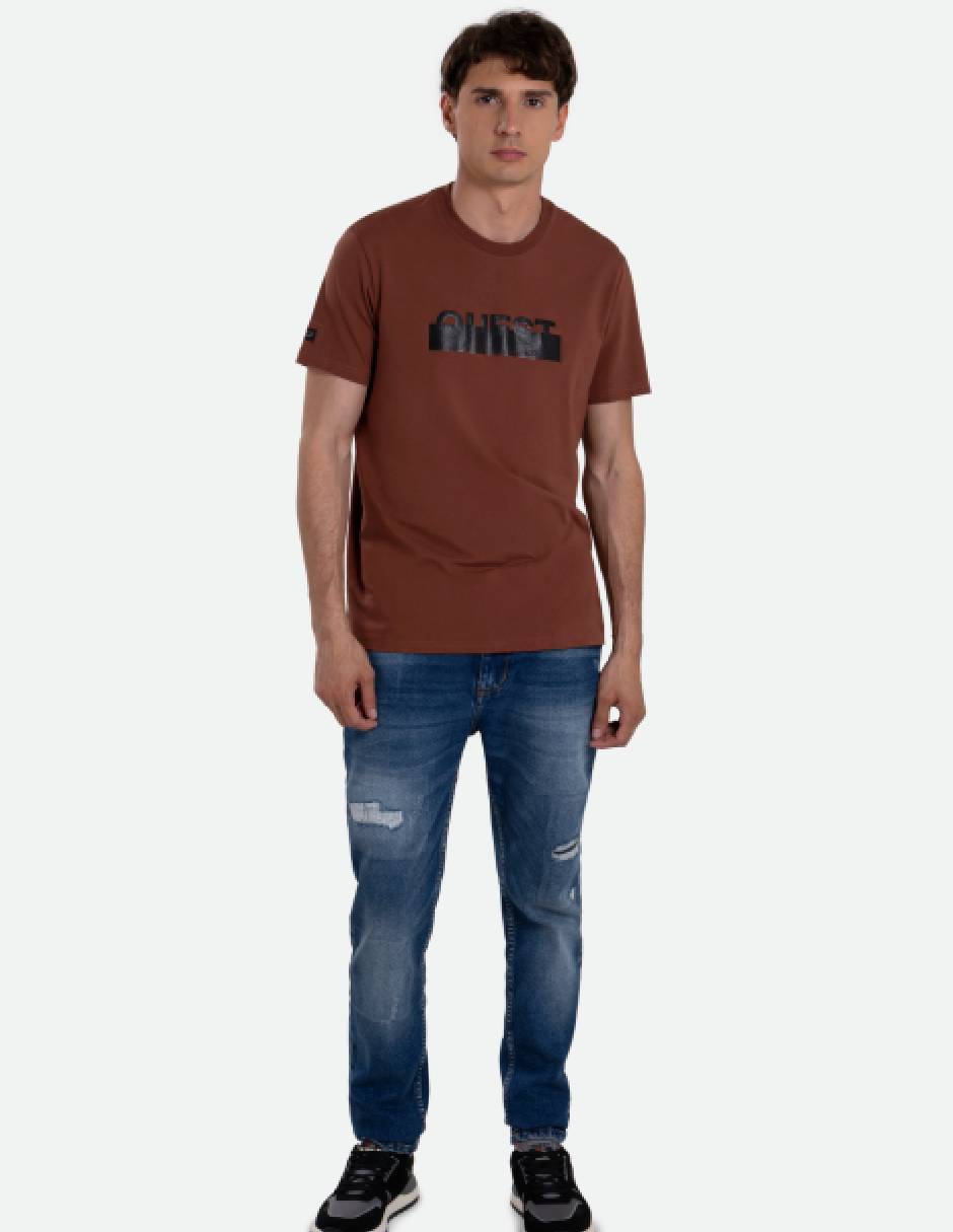 Playera cuello redondo para hombre 2