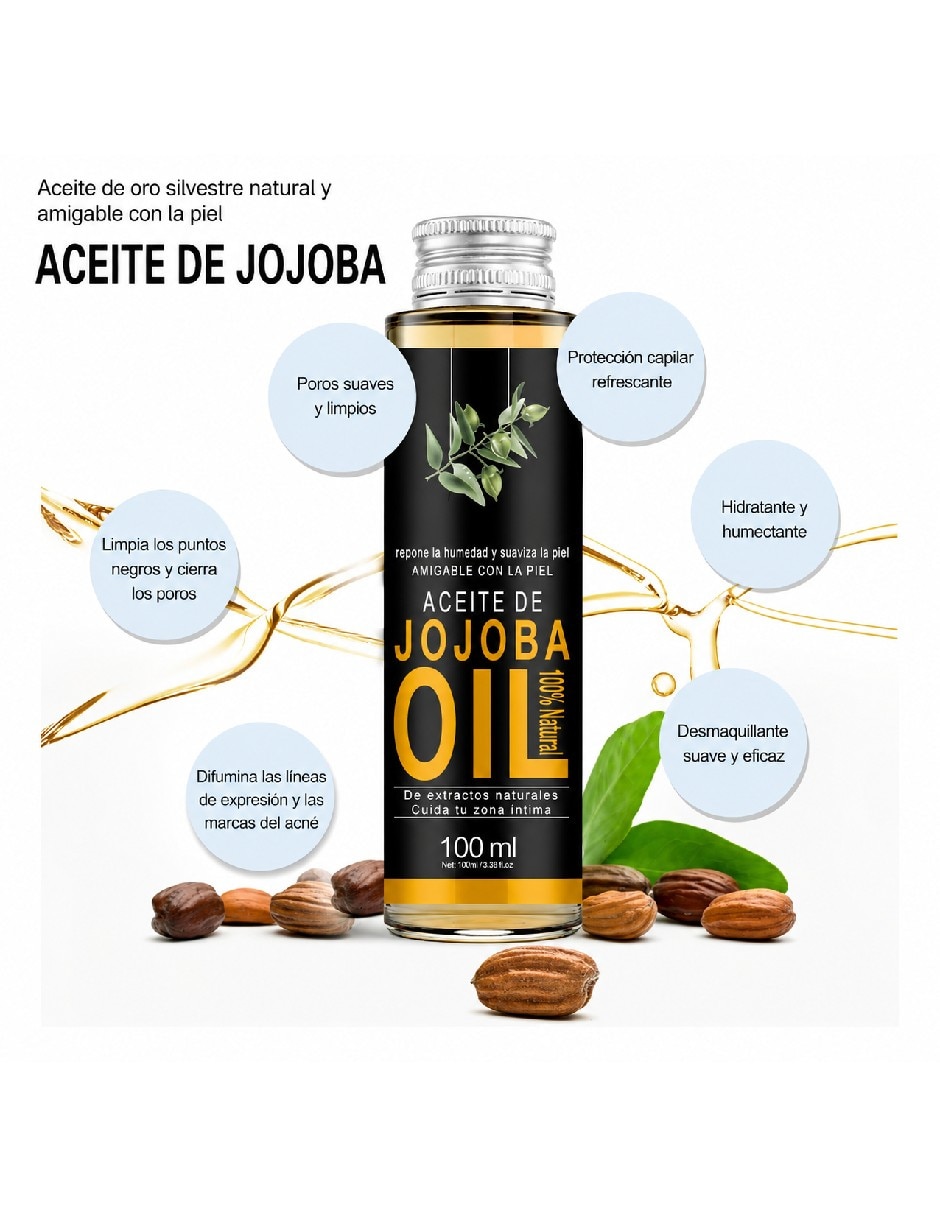 Aceite Genérica de jojoba 100 ml