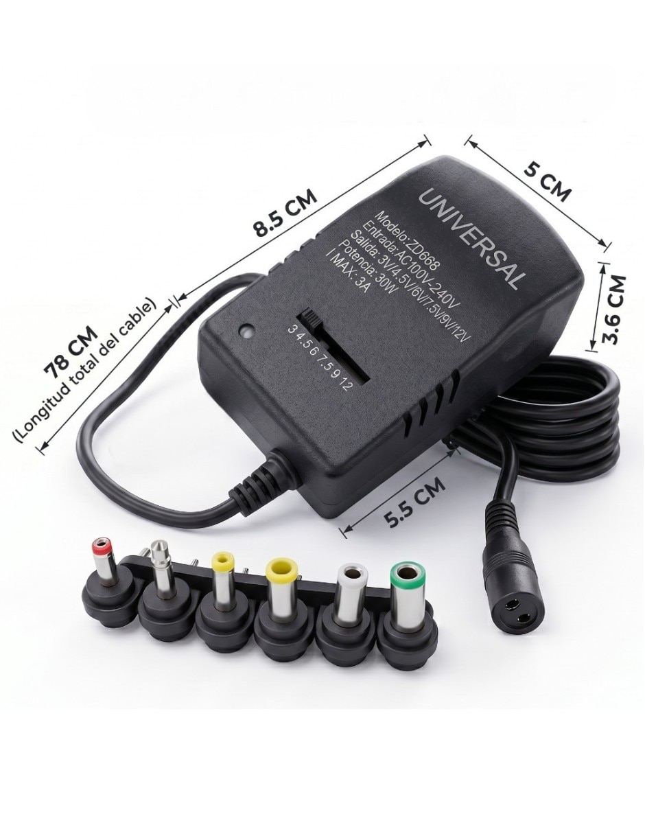 Cargador pared Cm-Top Universal 30 W