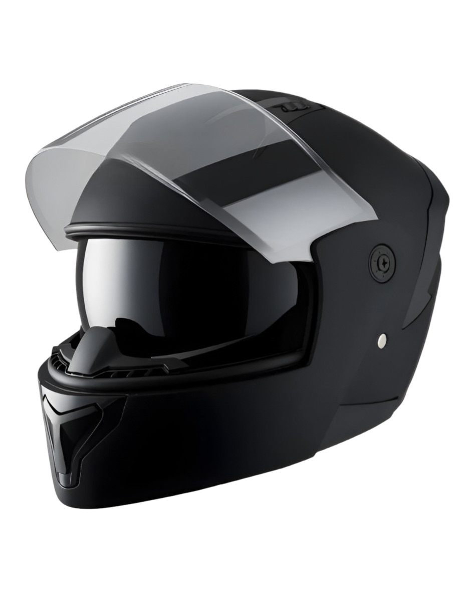 Casco cerrado para motocicleta urbana unisex