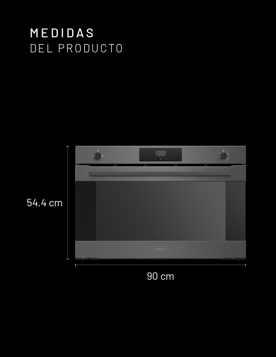 Horno a Gas LP HOGAS90DILP capacidad 133 L