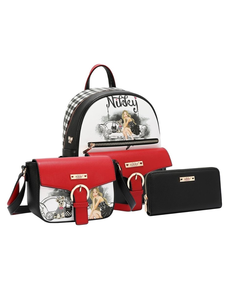 Set mochila casual Angel From Above impermeable para mujer 2