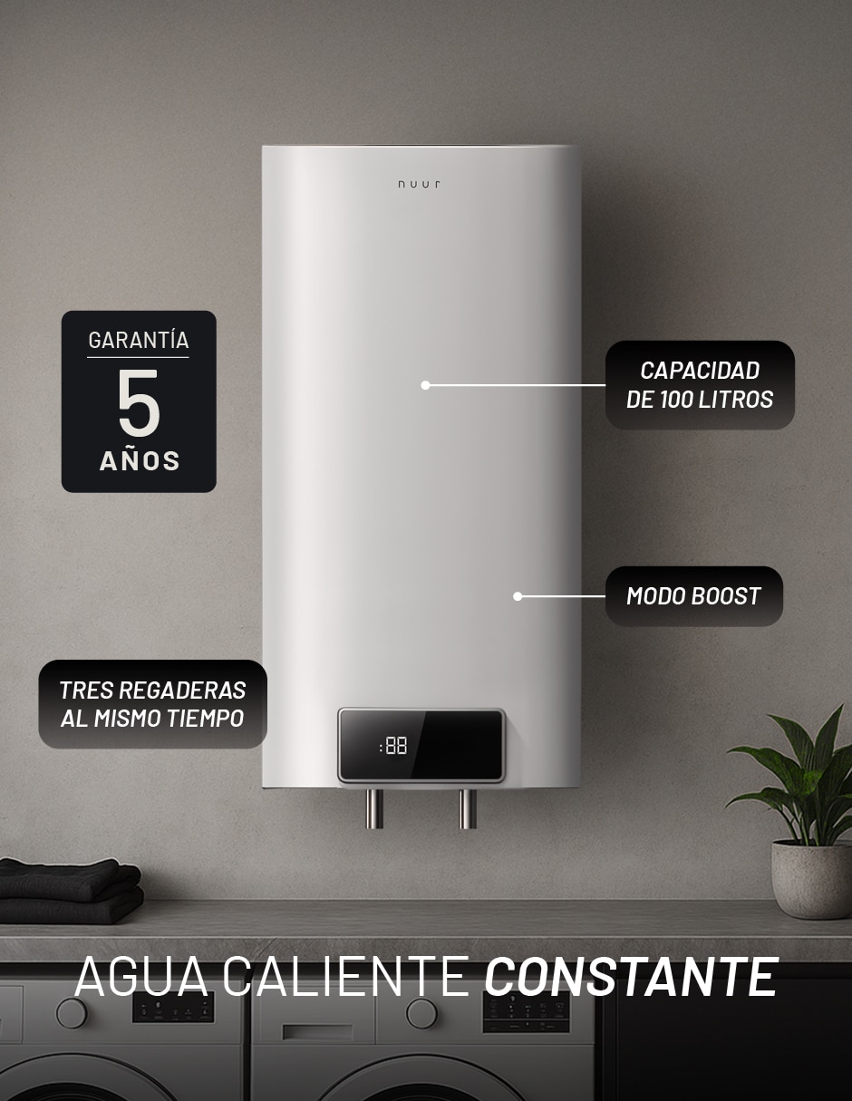 Calentador de depósito CALEC100LTDIG 100 L Eléctrico 2