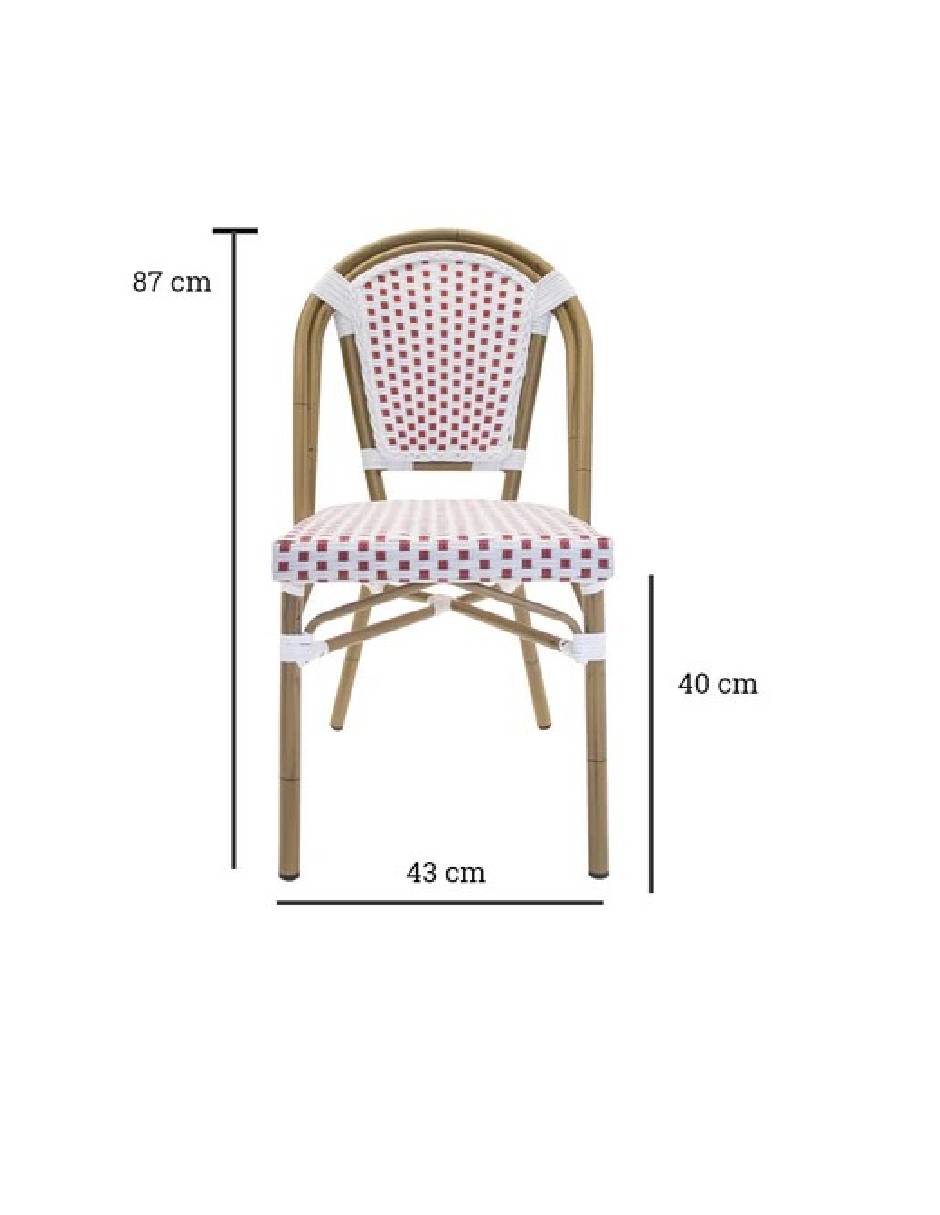 Silla All Chairs de aluminio