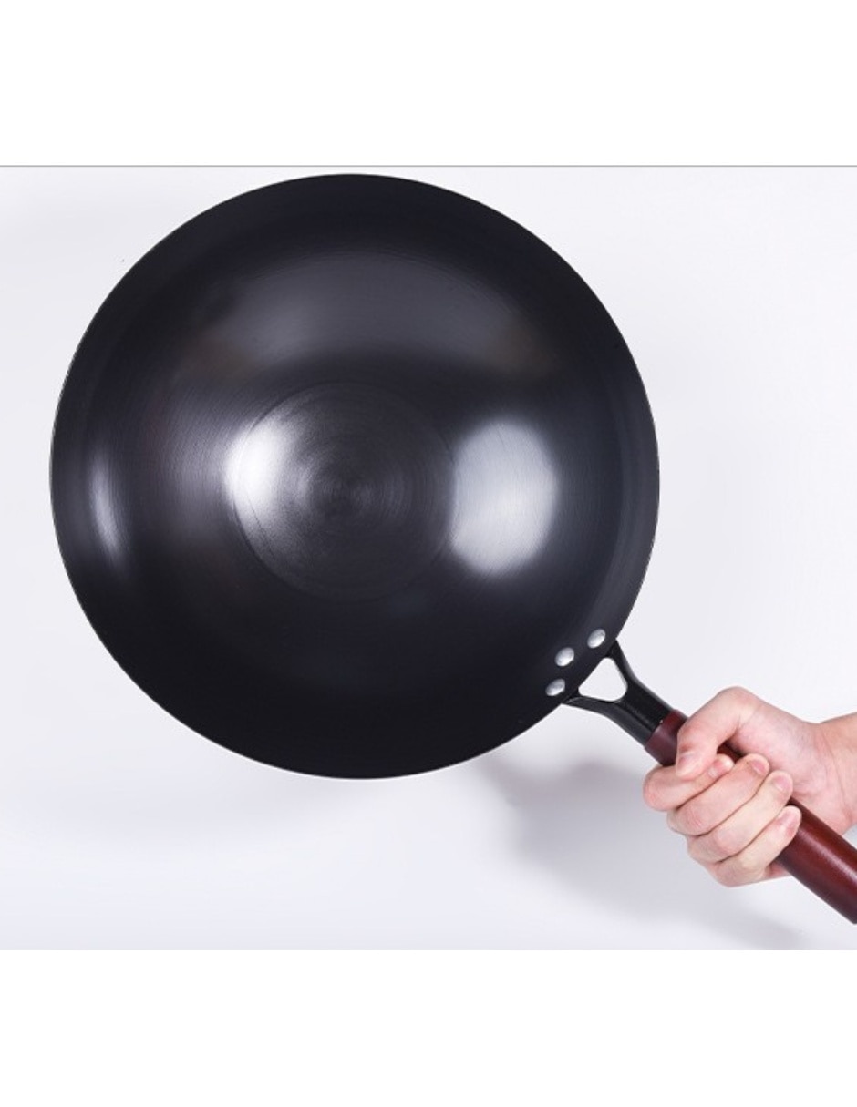 Sartén Wok de hierro fundido Sartén Wok de hierro fundido