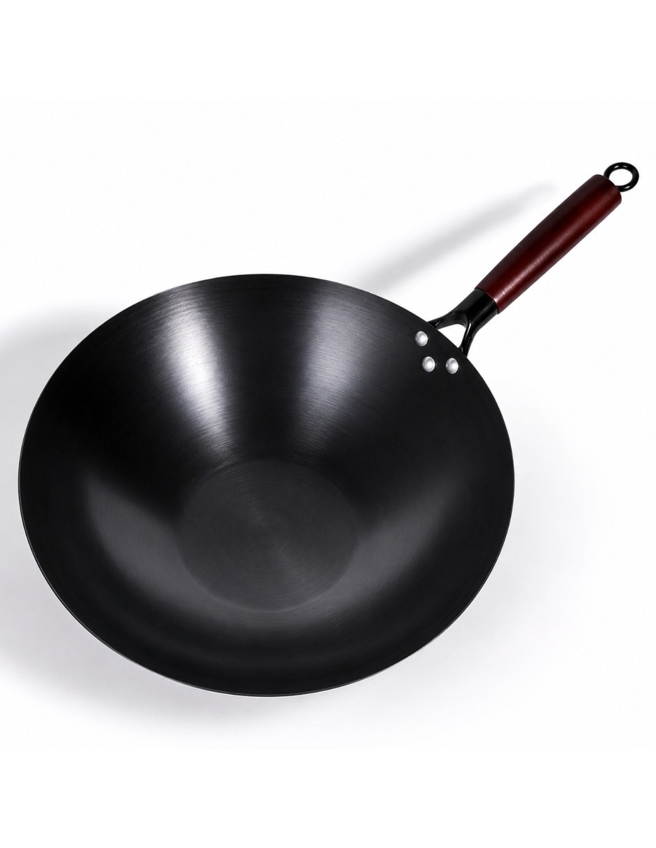 Sartén Wok U Shop Mexico de hierro fundido