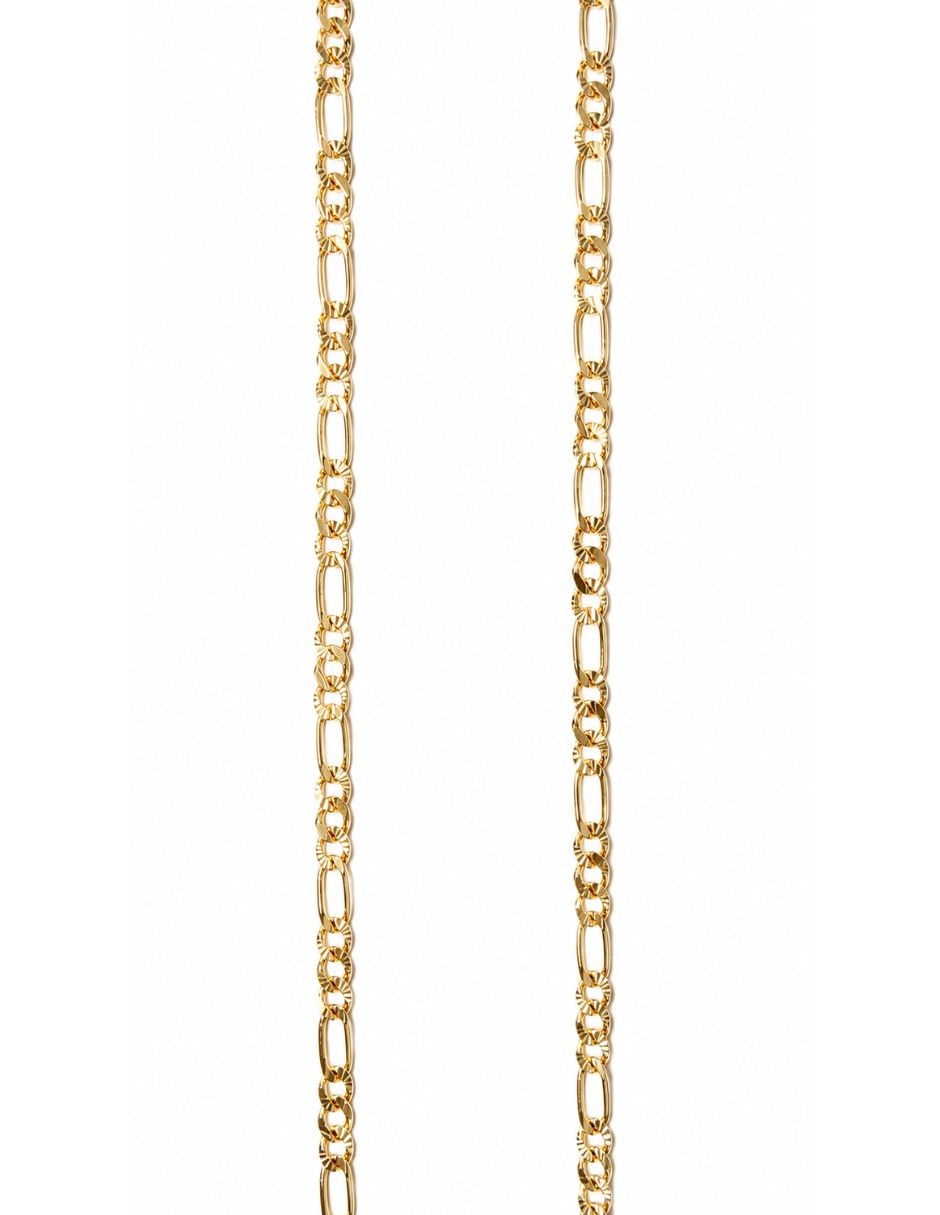 Cadena Clásico de oro laminado 14 k 3