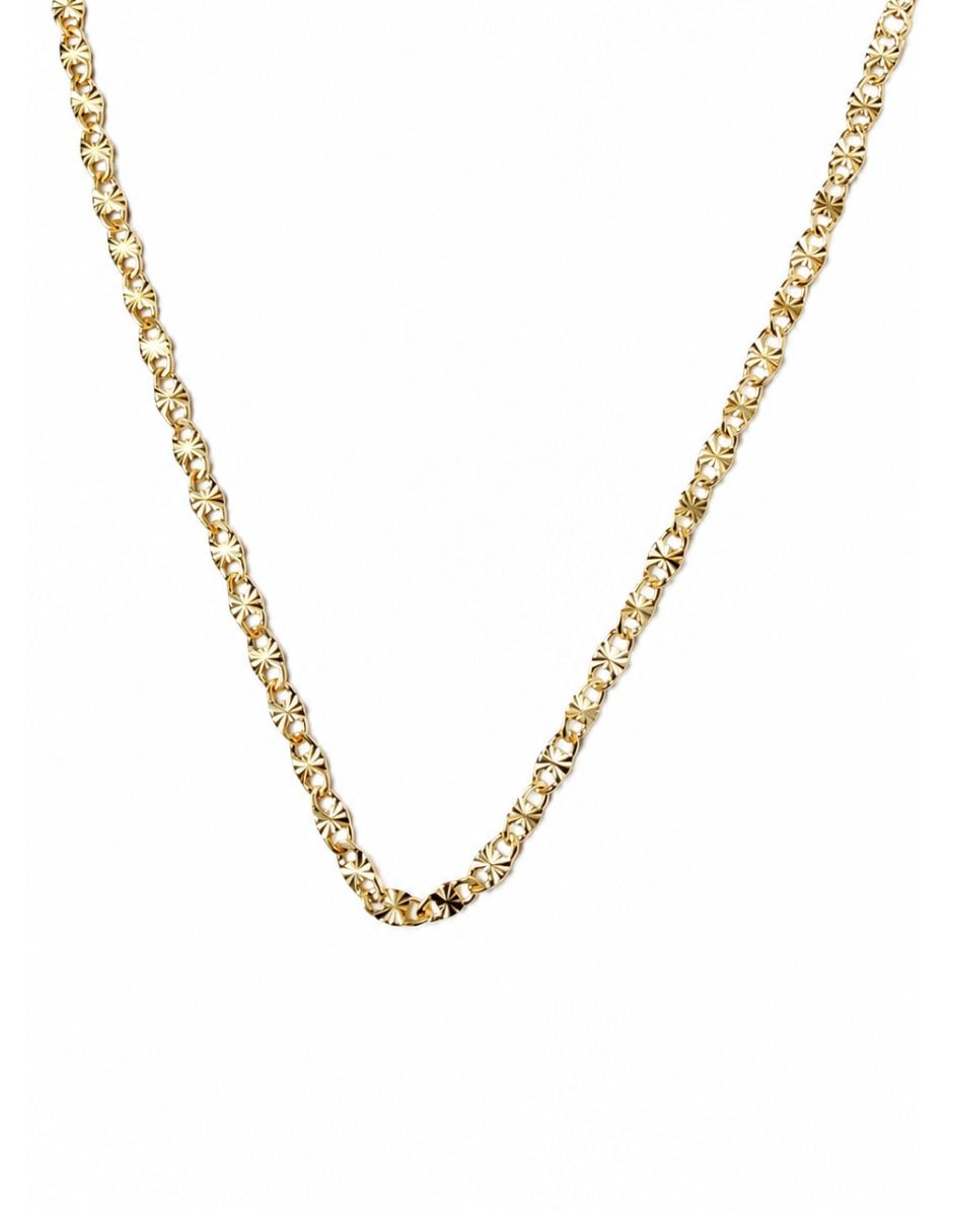 Cadena Clásico Moon de oro laminado 14 k