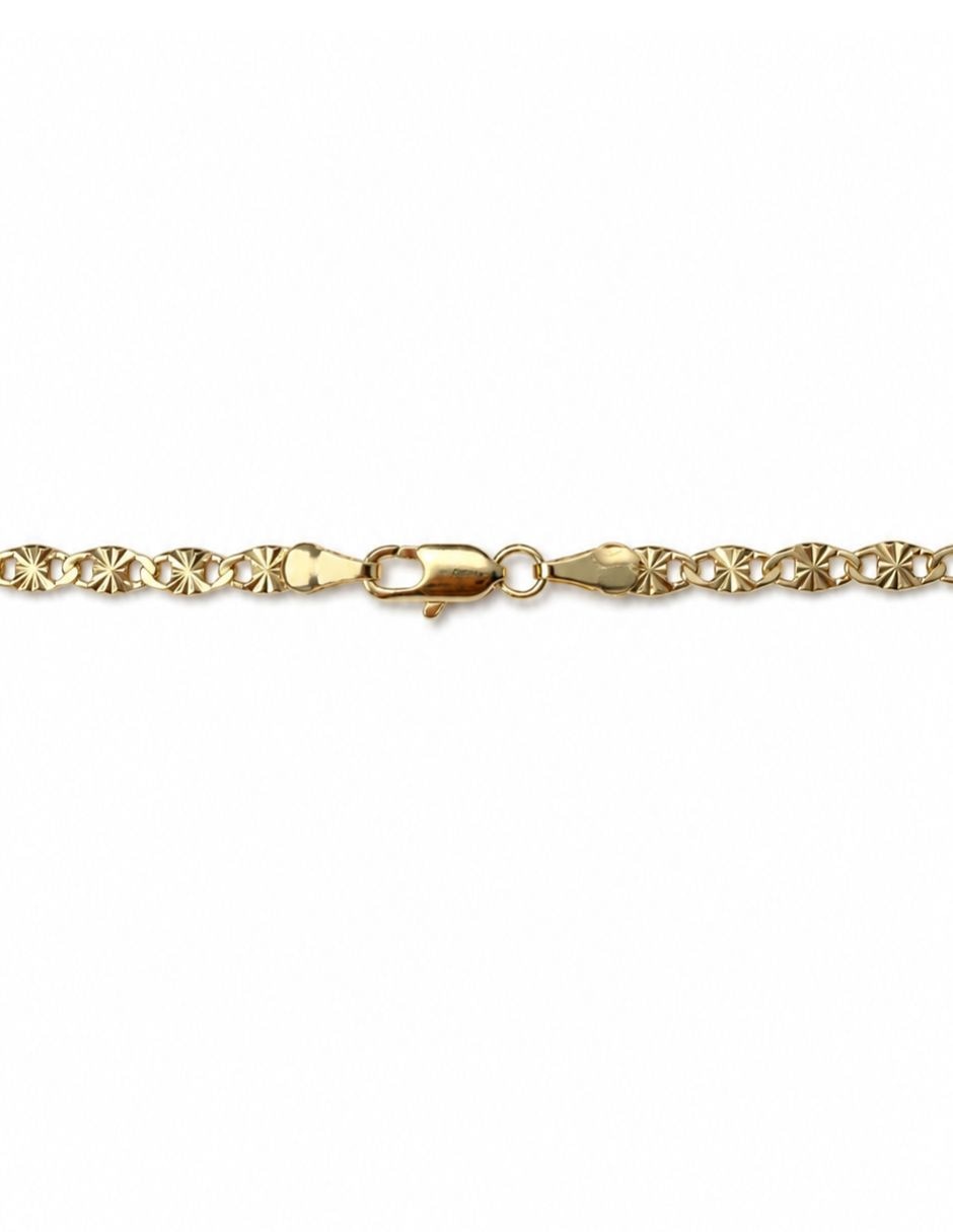 Cadena Clásico Moon de oro laminado 14 k