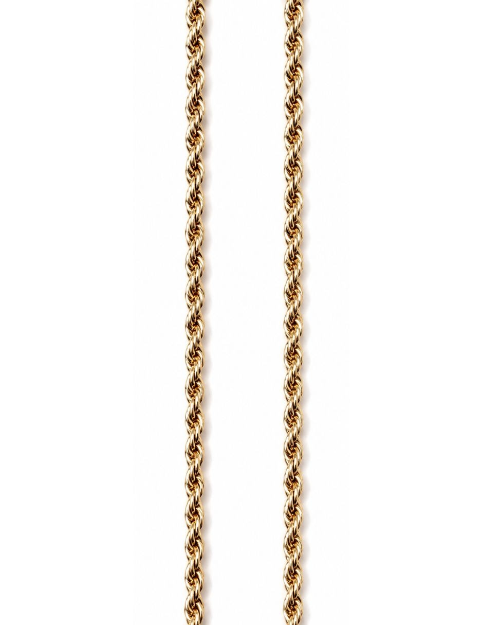 Cadena Clásico de oro laminado 14 k 2