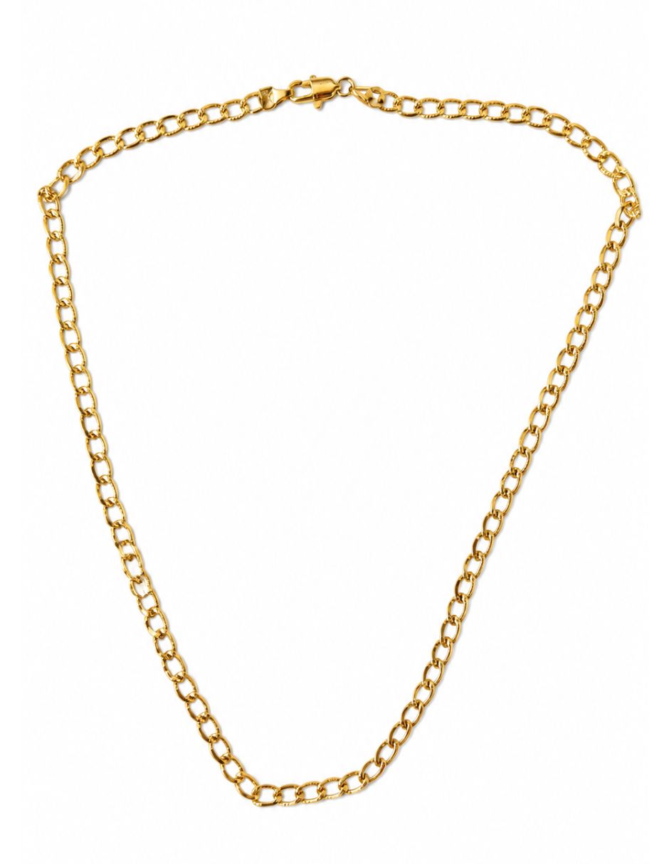 Cadena Clásico Moon de oro laminado 14 k