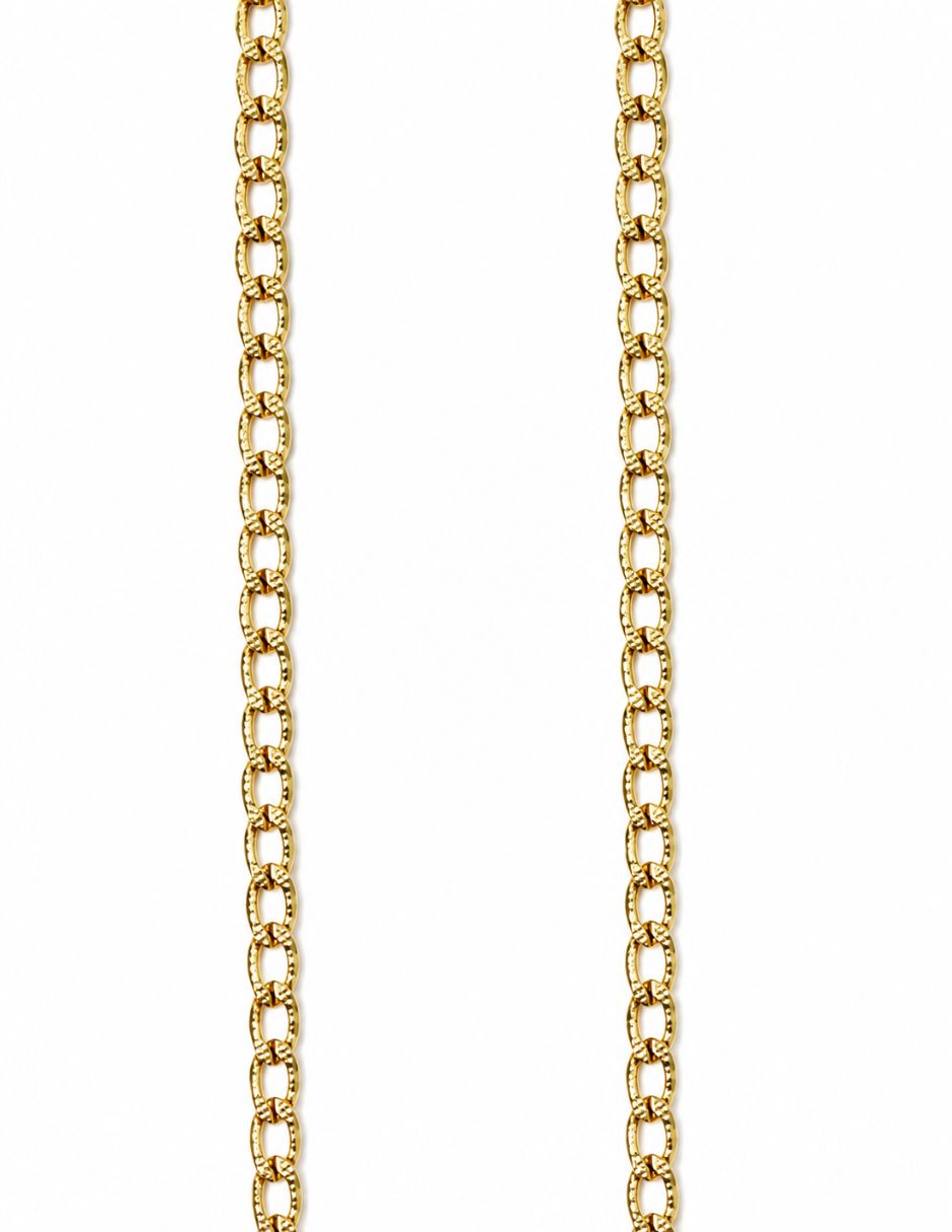 Cadena Clásico Moon de oro laminado 14 k