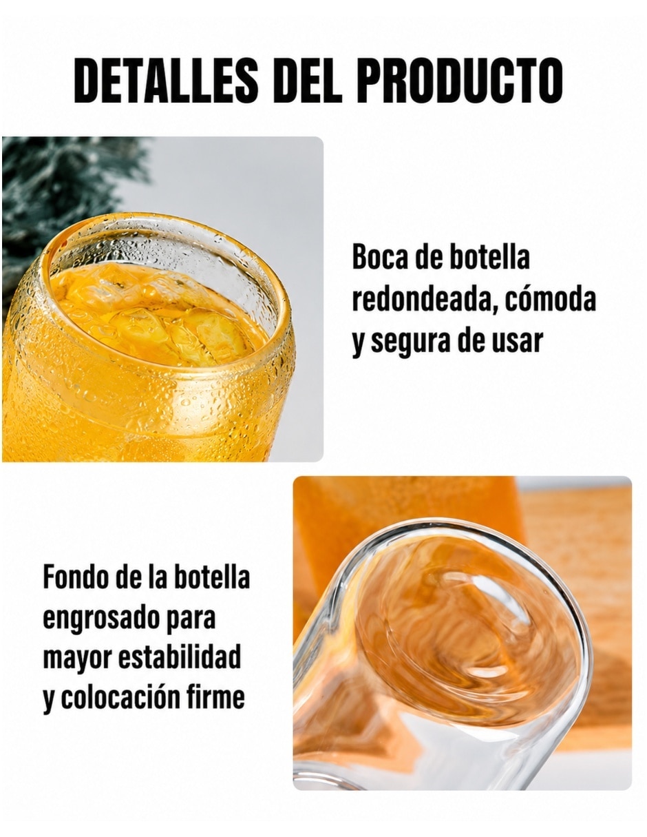 Vaso con tapa con 4 piezas 4
