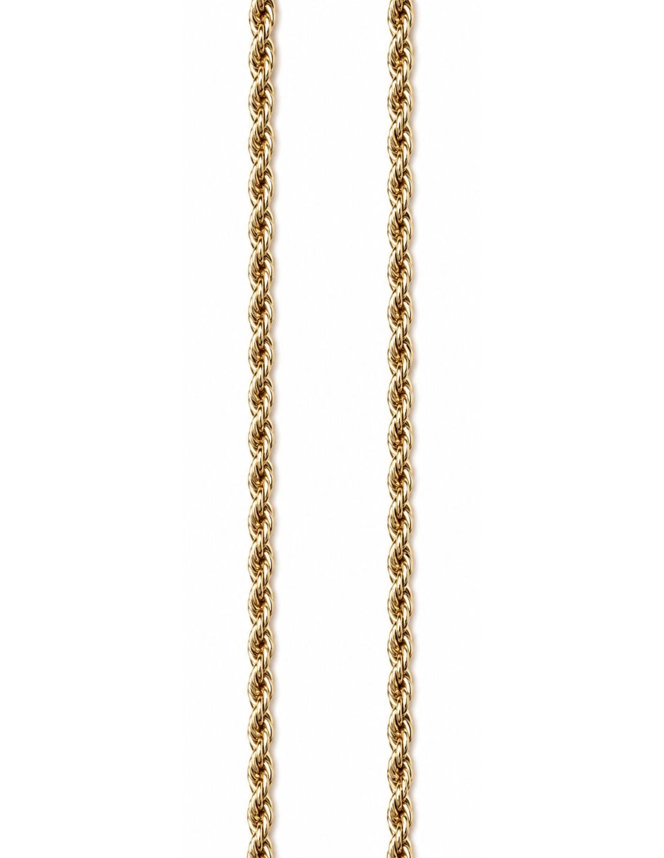 Cadena Clásico de oro laminado 14 k 4