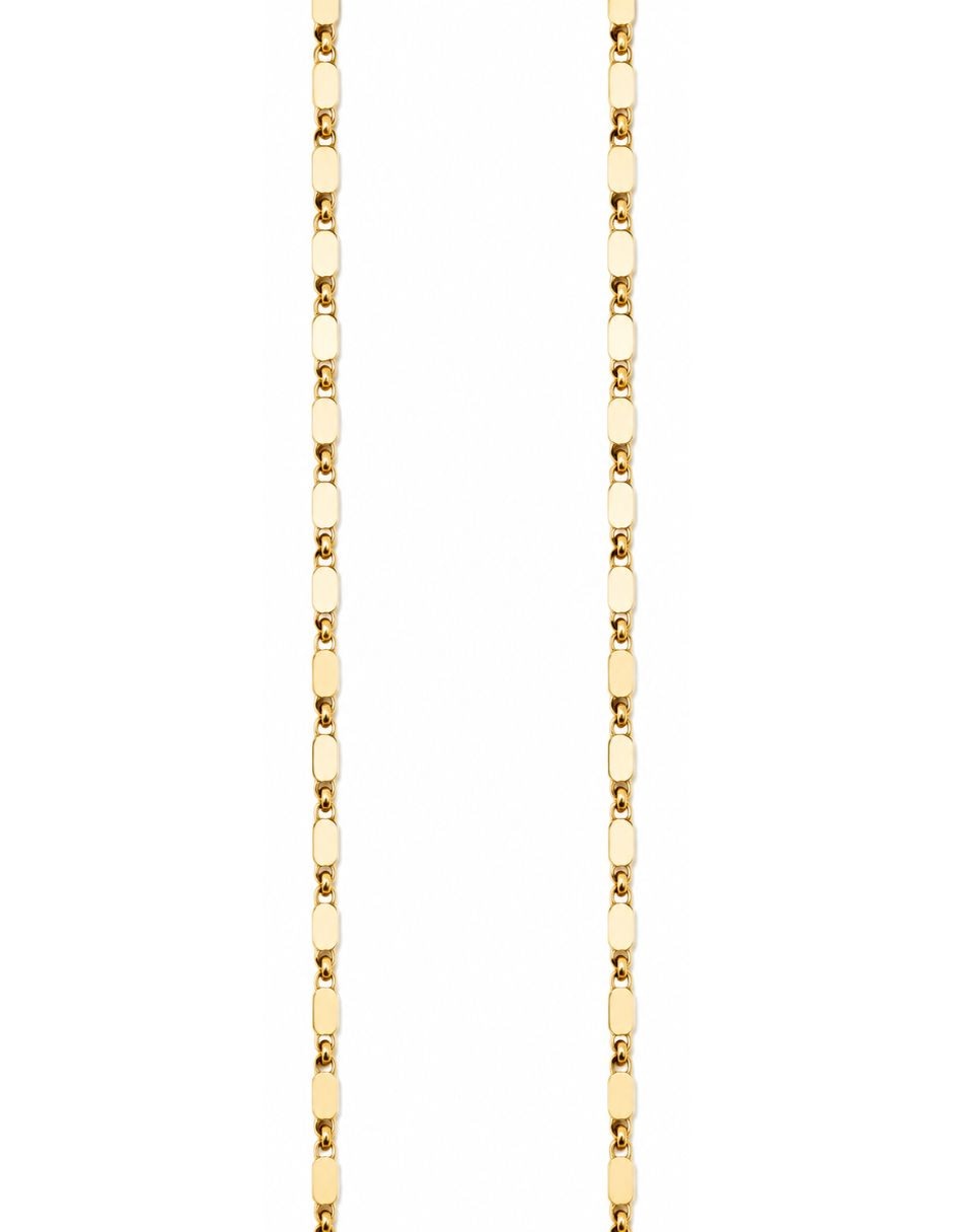 Cadena Clásico de oro laminado 14 k 6