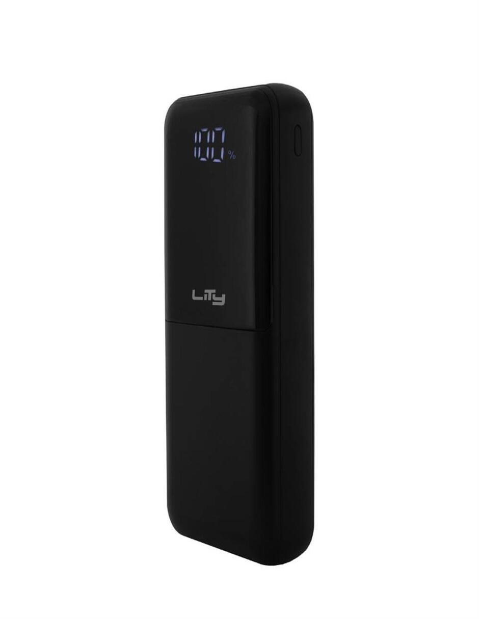 Batería portátil Lity usb + usb tipo A + usb tipo C 20 W