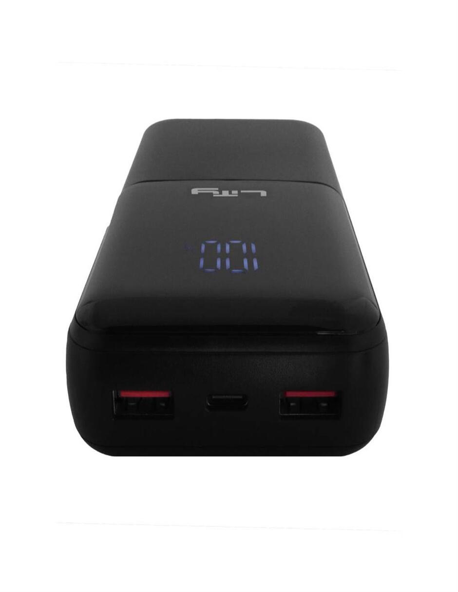 Batería portátil Lity usb + usb tipo A + usb tipo C 20 W