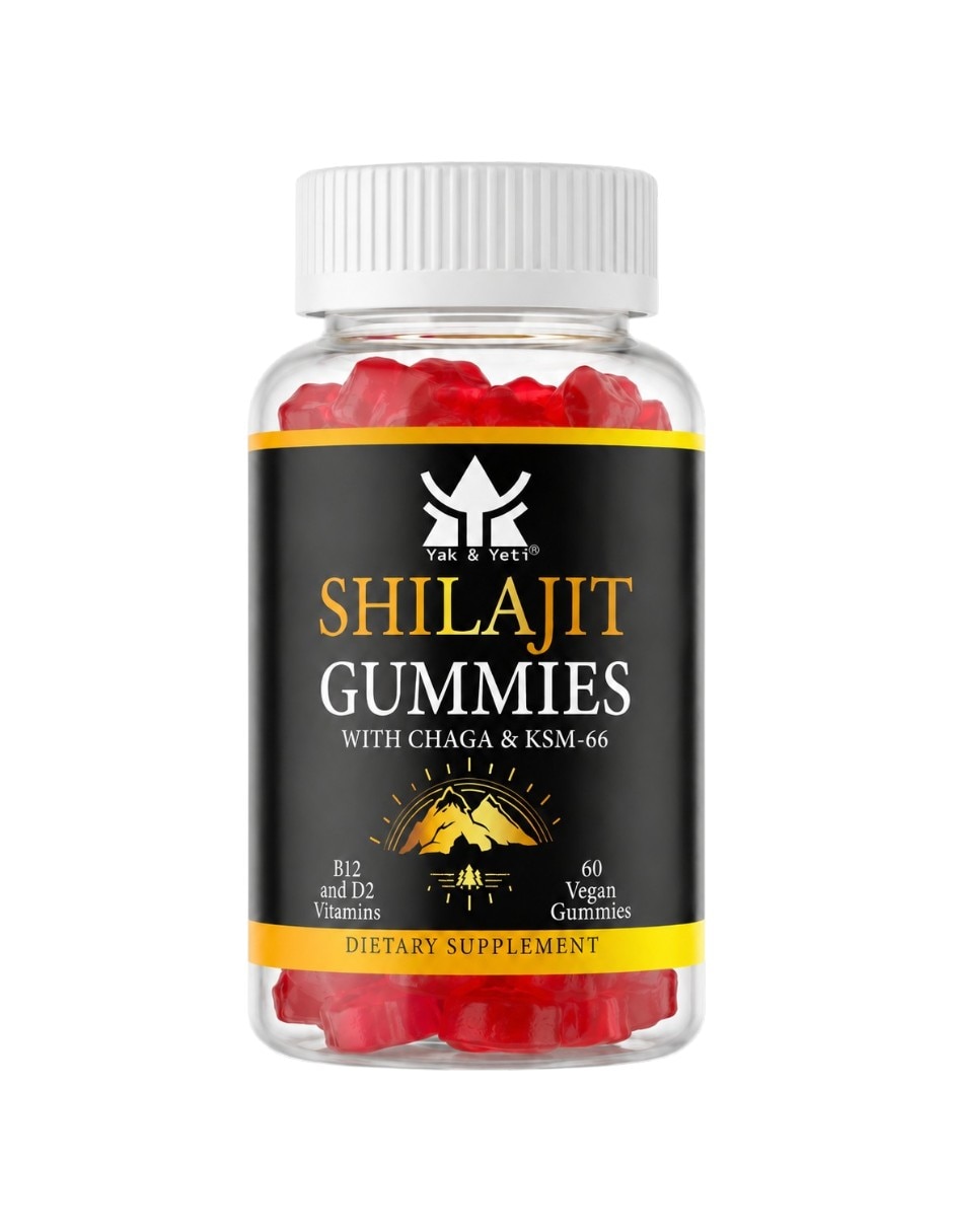 Shilajit gummies con shilajit del himalaya