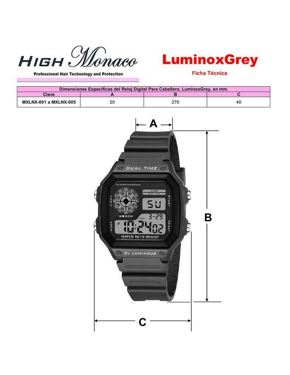 Reloj pulsera para hombre mxlnx-001 7