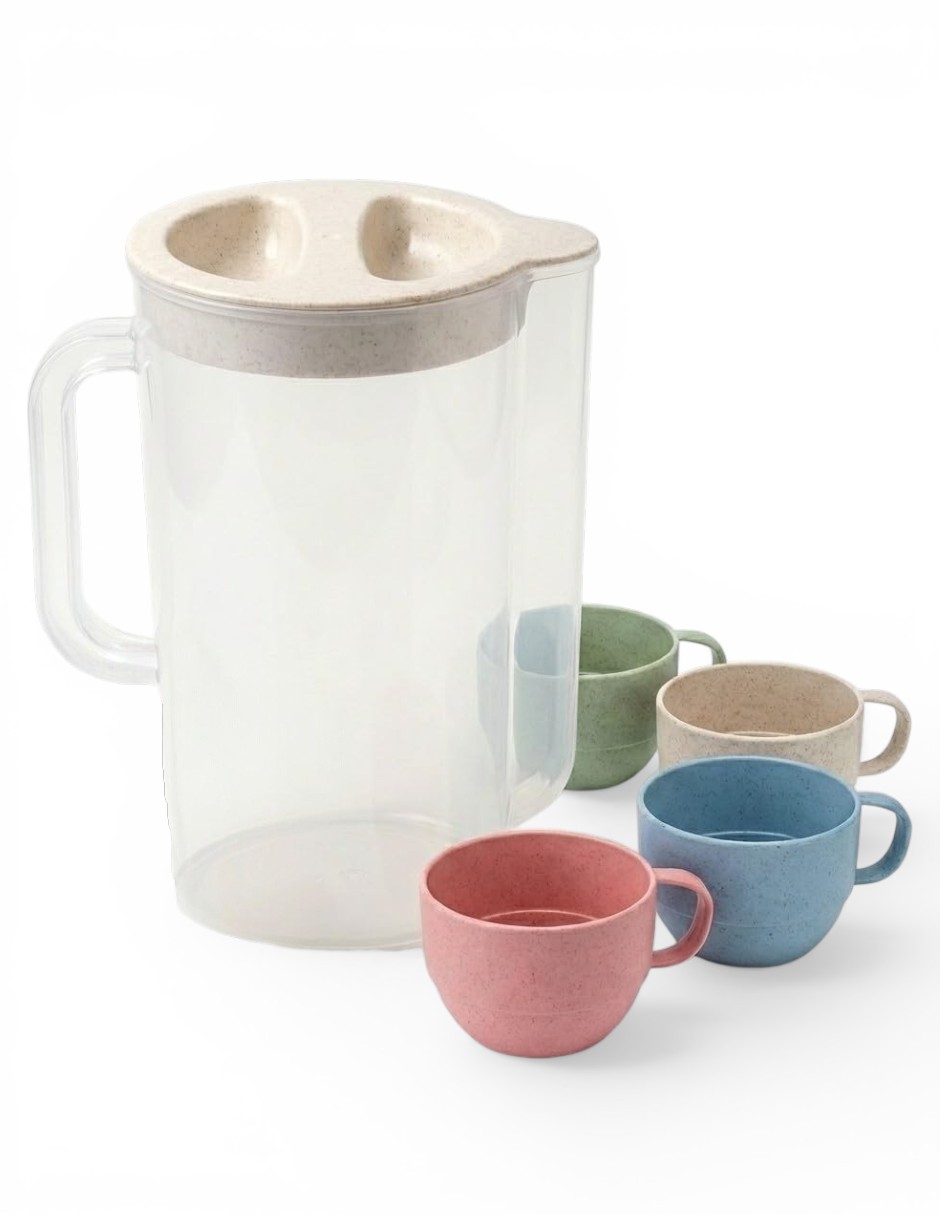 Set jarra con vasos